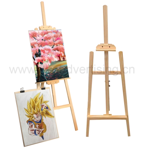 High Quality Pine Wood Artist Easel Display Stand for Painting