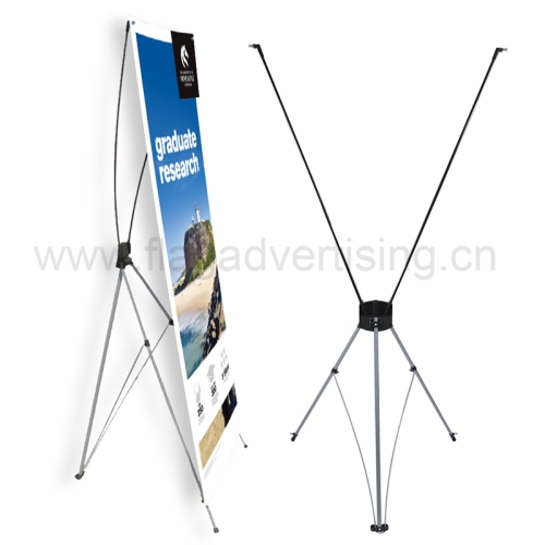 Economy Portable X Banner Stand Reinforced Korean Style X Banner Stand for Poster Display