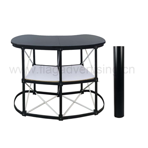 Portable Customized Reception Counter Pop up Promotion Table for Advertising
