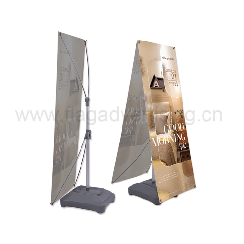 Best Seller Outdoor Portable Water Base X Banner Stand for Advertise