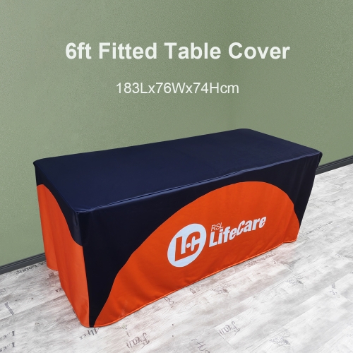 6ft Fitted Table Cover
