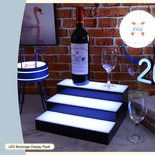 LED Beverage Display Rack