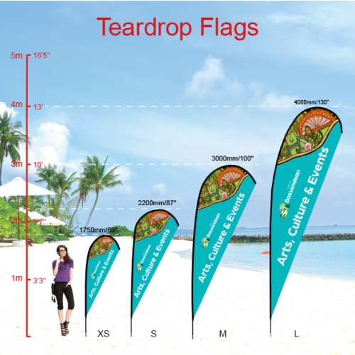 Teardrop Flag