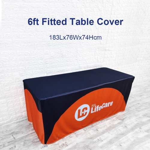 6ft Fitted Table Cover