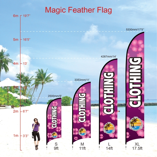 Magic Feather Flag